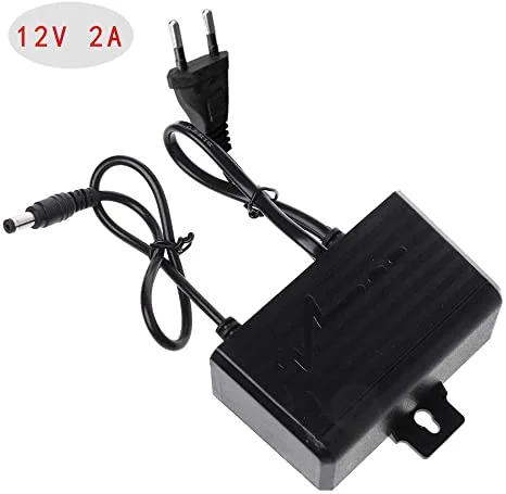 12V 2A Outdoor Waterproof AC/DC Power Adapter for CCTV Camera