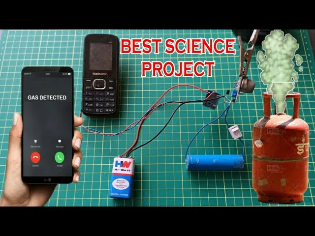 Gas Leakage Phone Call inspired award project