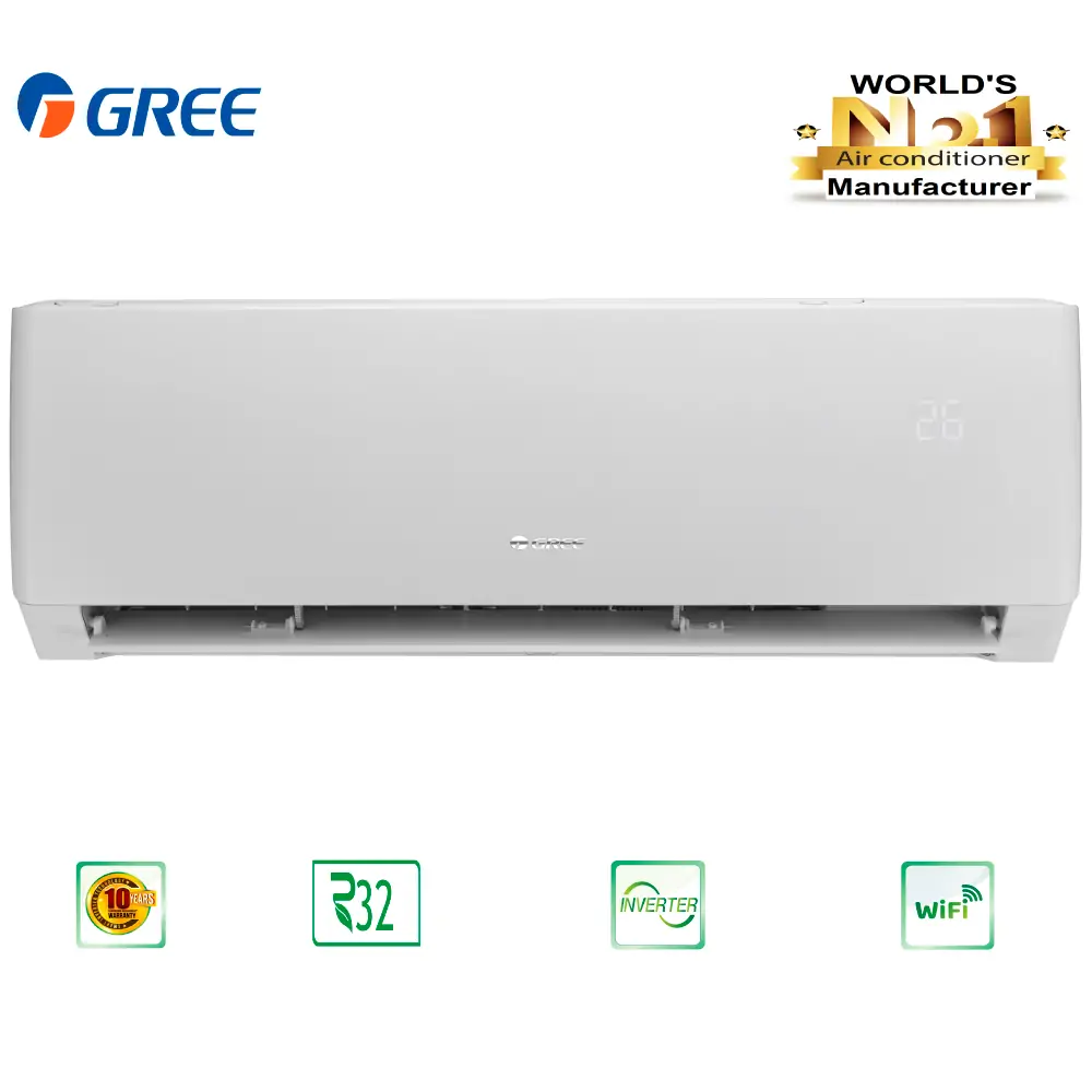 Gree 1 Ton Inverter AC GS-12XPUV32 1 Ton Pular-Split Inverter Air Conditioner