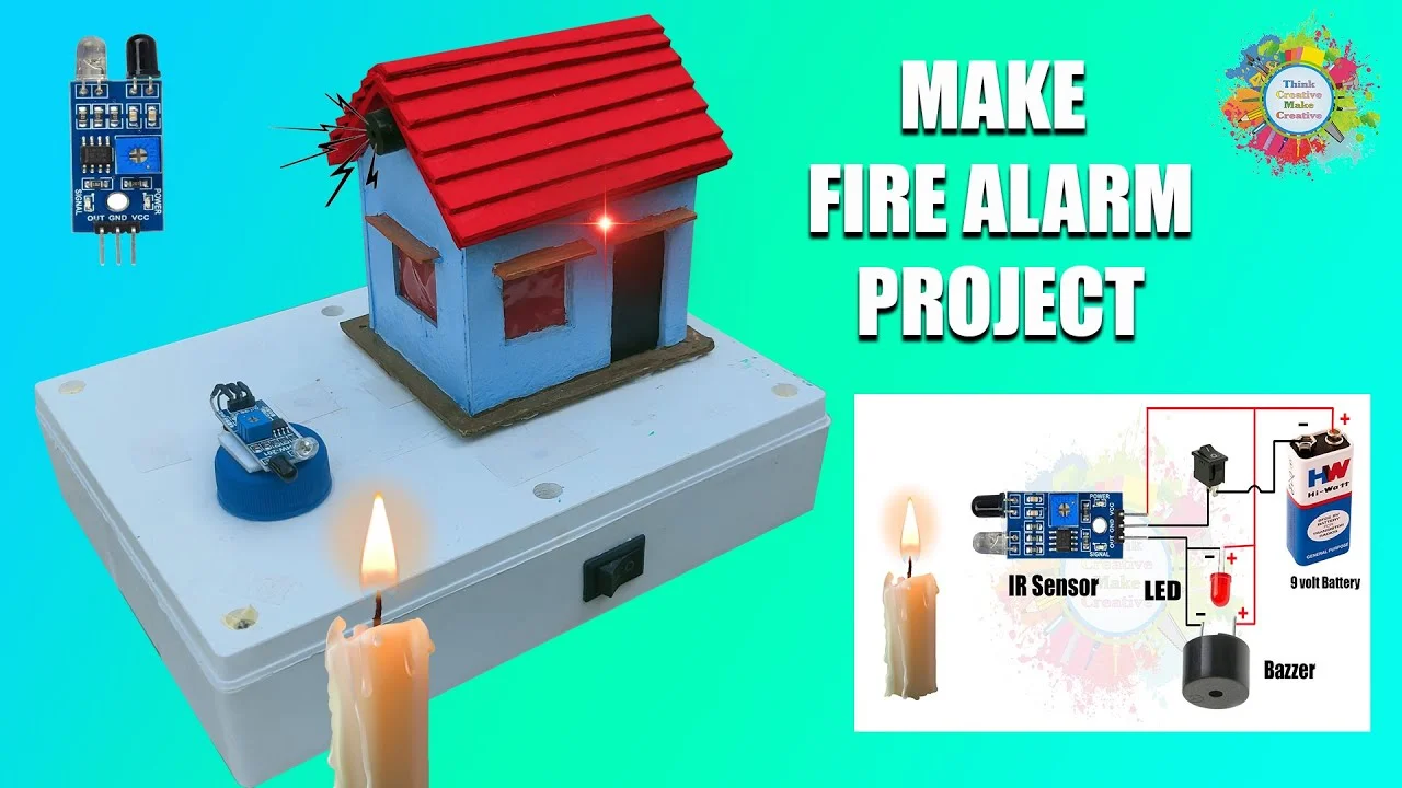 Automatic Fire alarm project