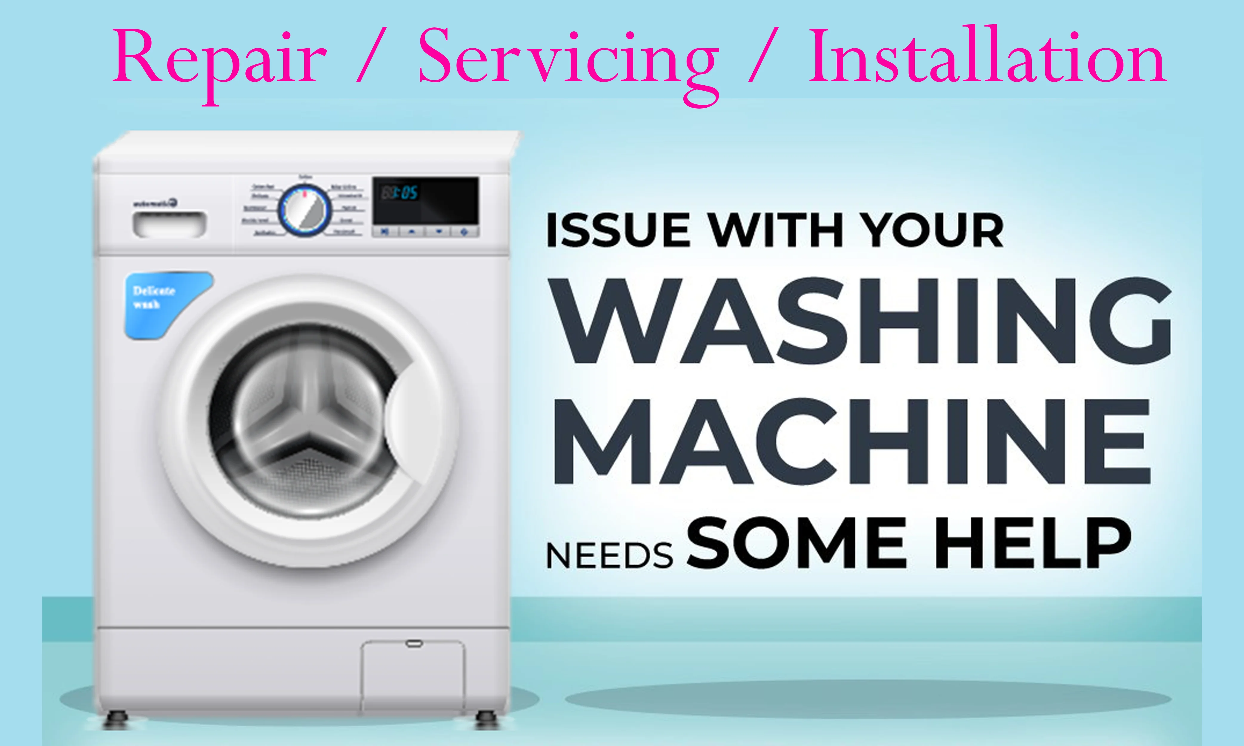 Washing Machine Services & Repairing