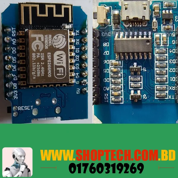 Wemos D1 Mini NodeMCU price in Bangladesh