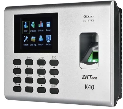 ZKTeco K40 Time & Attendance Terminal Machine