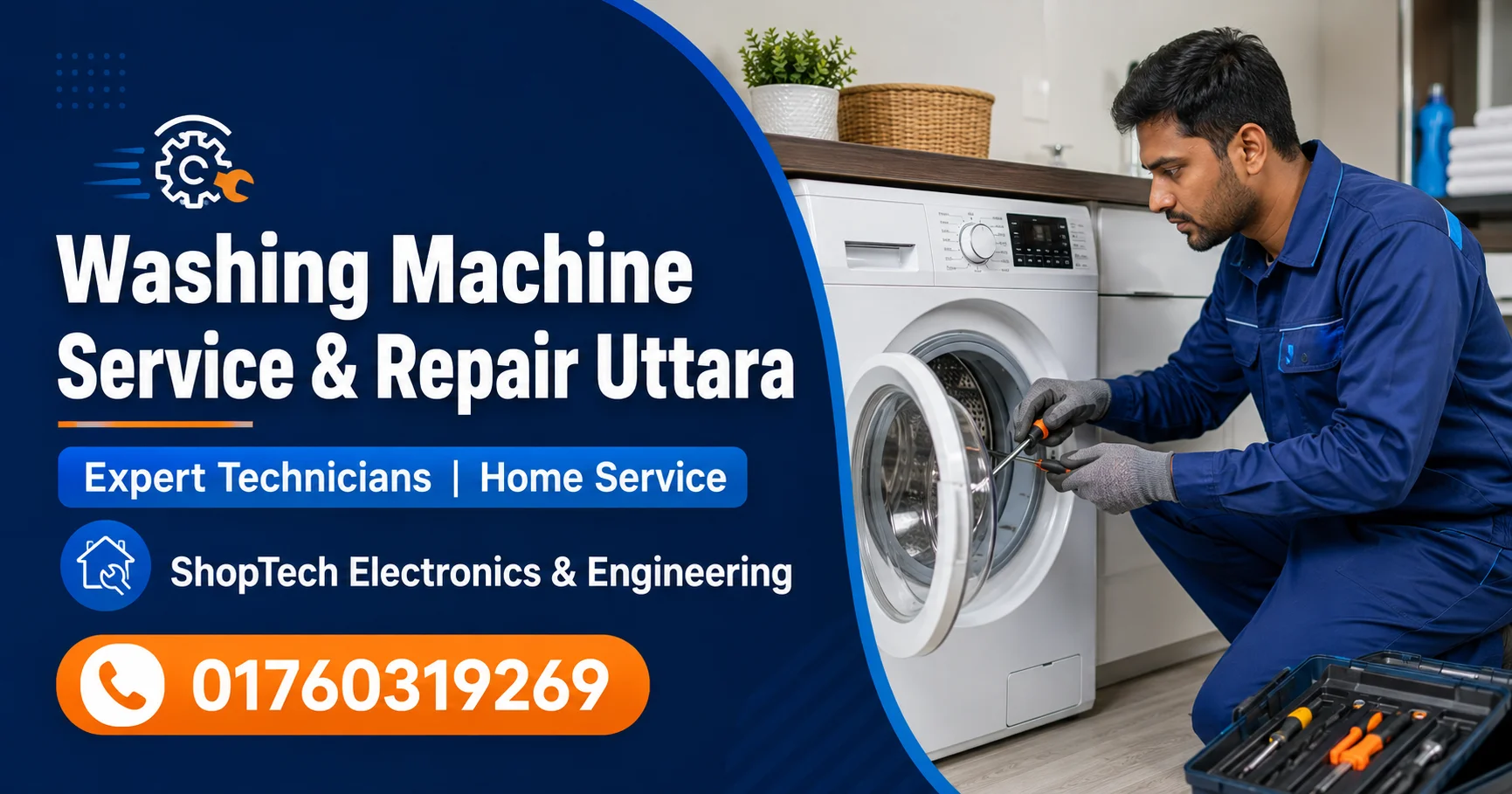 Washing Machine Service and Repair in Uttara