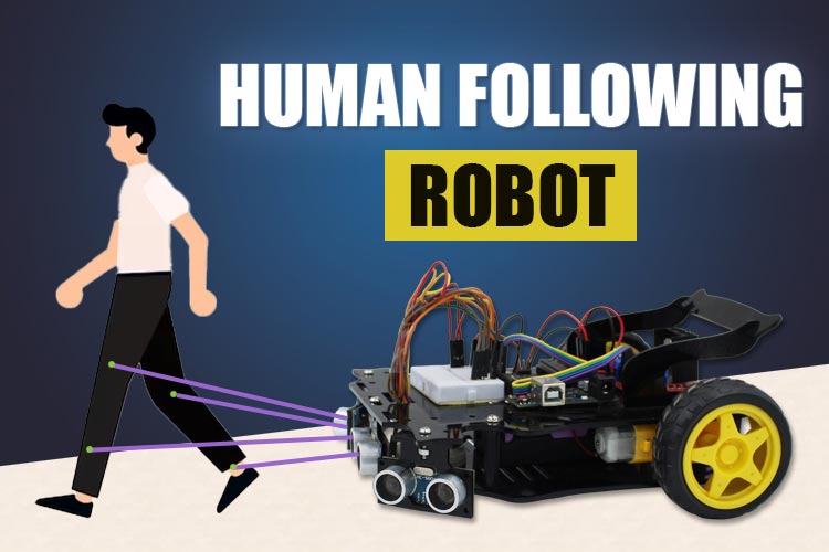 Human Following Robot With Arduino