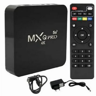 MXQ pro 5g android tv box, smart tv box, 128-GB Memory 8GB RAM, Internet tv, youtube, Games, Facebook etc